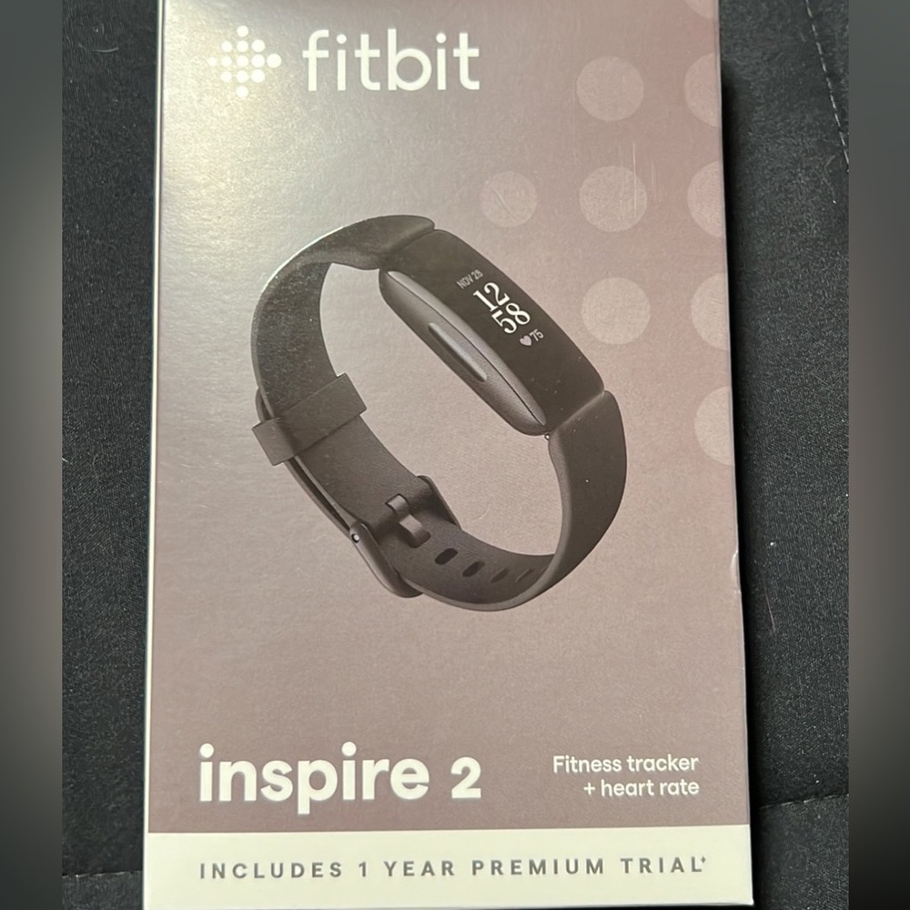 Black Fitbit Inspire 2 - Brand New in Box - Never Opened